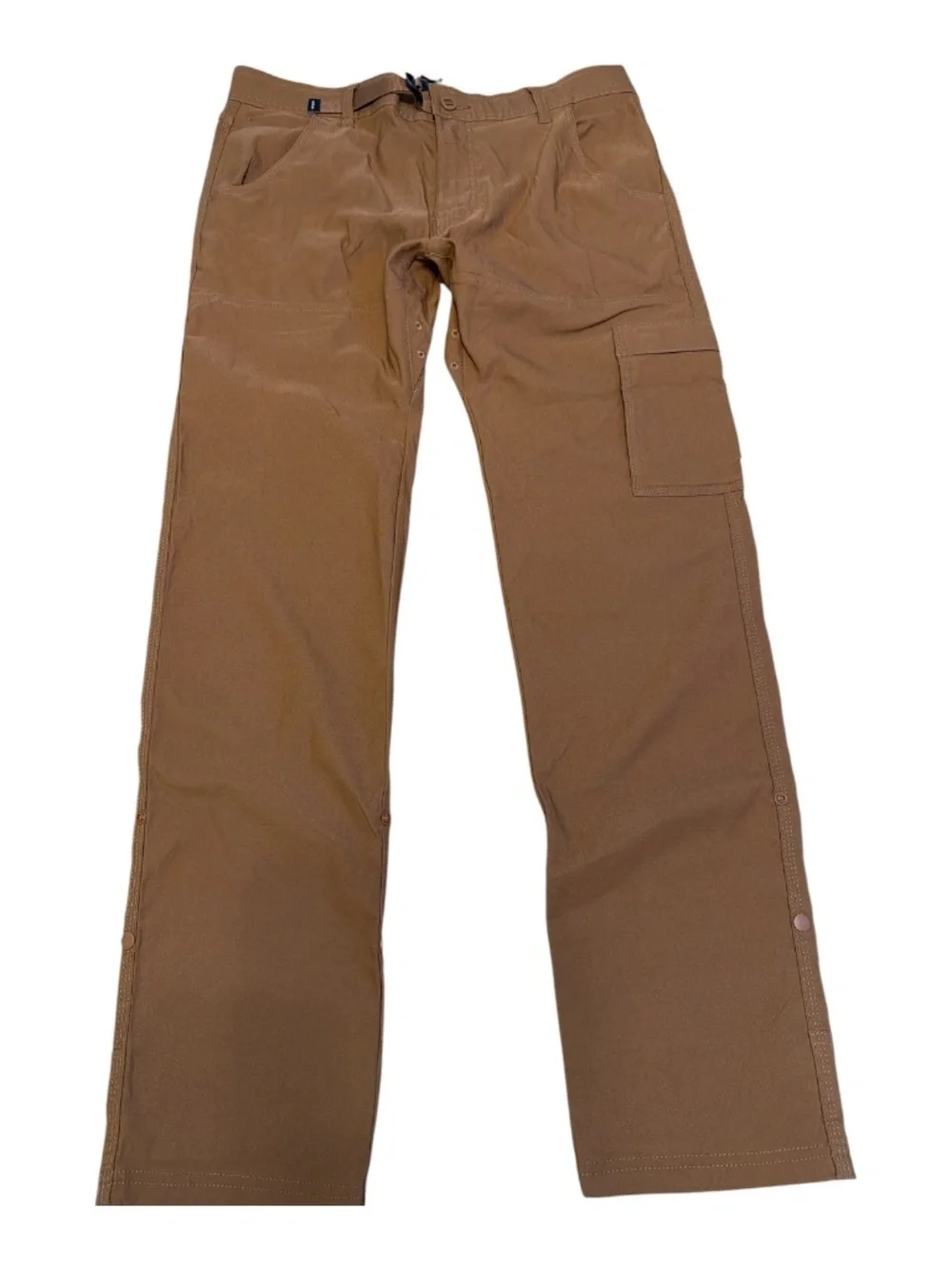 Outdoor Hiking Cargo Trail Pants Stretch Zion II Slim Sepia Men's 34x32 NWT